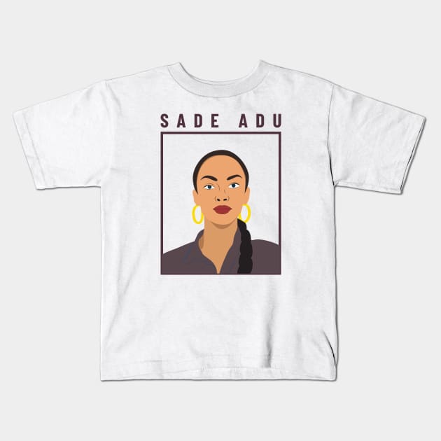 Sade Adu Kids T-Shirt by Suva